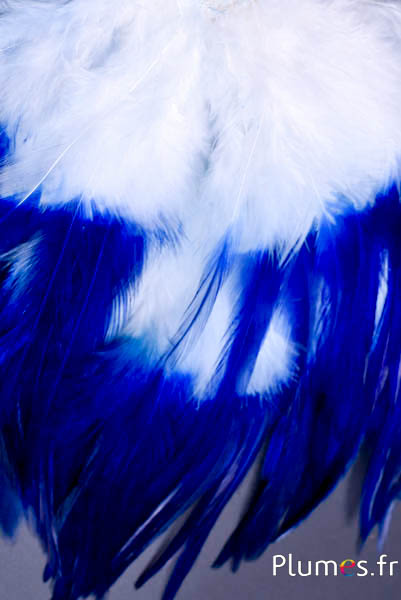 Hahnenkreuz - 10-15 cm - weiss-nachtblau 